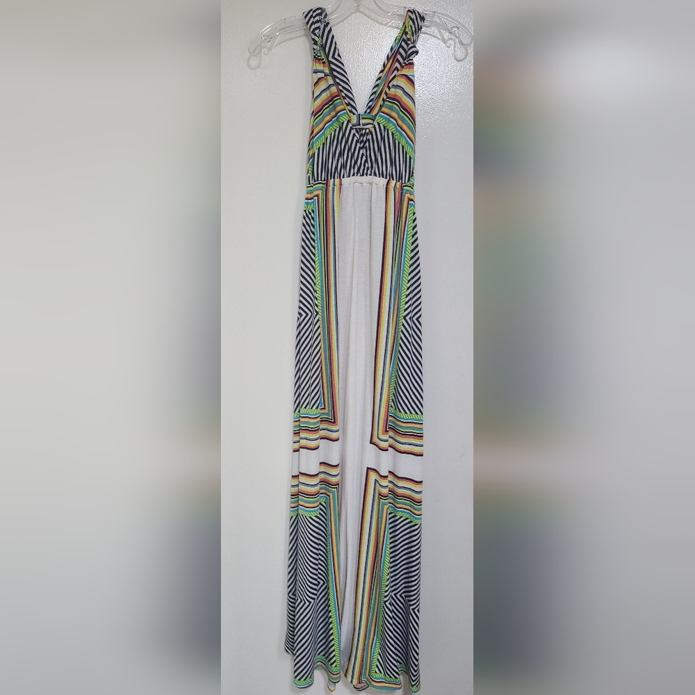 Pre-Owned American Rag Cie Multicolored Striped Maxi, Size M